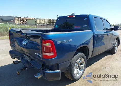 2021 Ram 1500 Big Horn 4X4 5'7 Box from USA, damaged, VIN 1C6SRFFT0MN647954